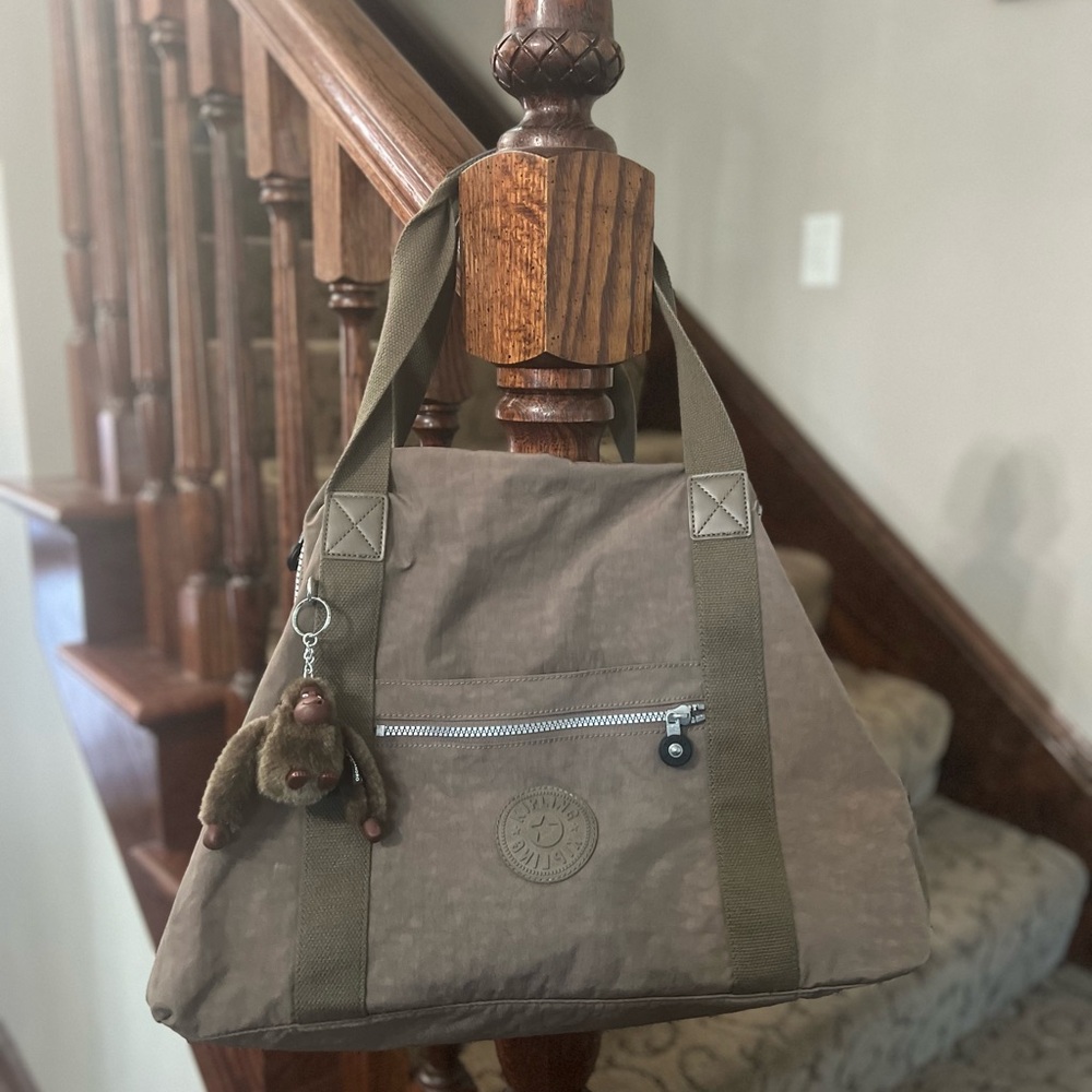 Kipling Brown Tote Bag